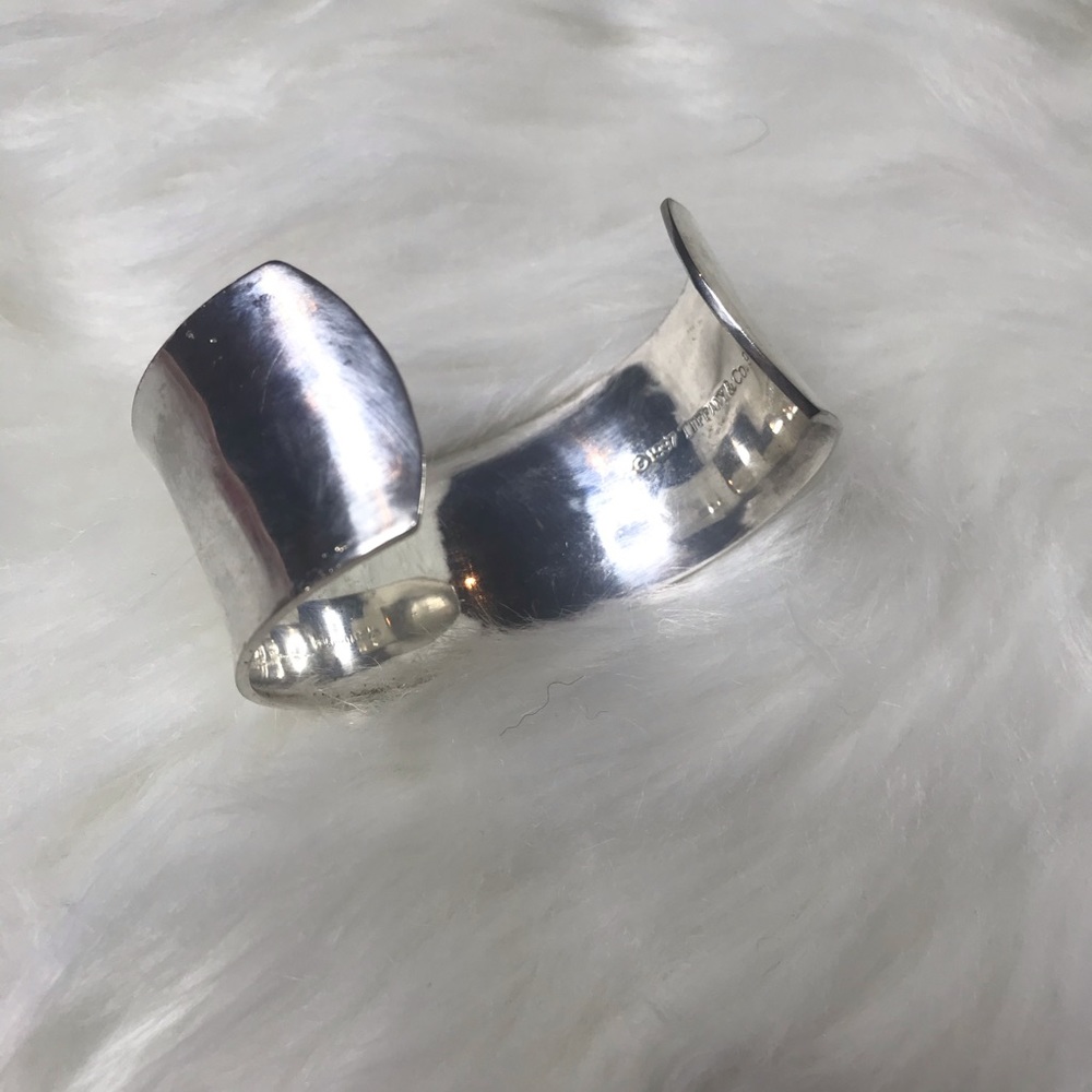 Rustic Cuff Silver Sculpted Open Cuff Bracelet